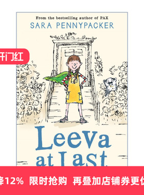 英文原版 Leeva at Last 丽娃想上学 青少年冒险章节书 小狐狸派克斯作者Sara Pennypacker新作 英文版 进口英语原版书籍