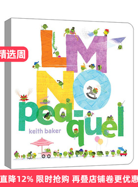 LMNO Pea-quel  豌豆系列 从1到10的数字新冒险 纸板书