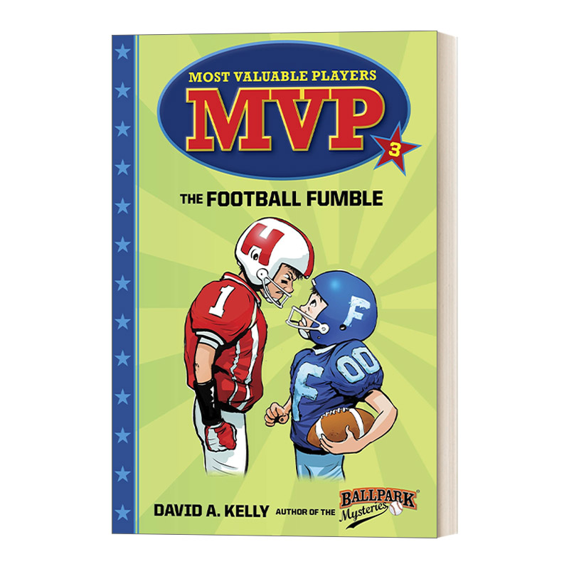 英文原版 Most Valuable Players 3 The Football Fumble 超有价值球员系列3 足球失误 儿童章节桥梁书 英文版 进口英语原版书籍