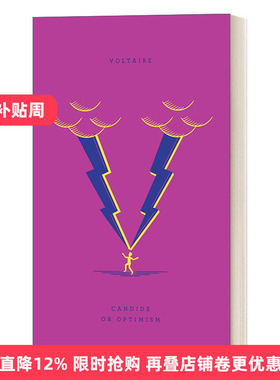 英文原版小说 Candide Or Optimism Penguin Drop Caps 老实人 企鹅大写字母经典系列 精装 英文版 进口英语原版书籍