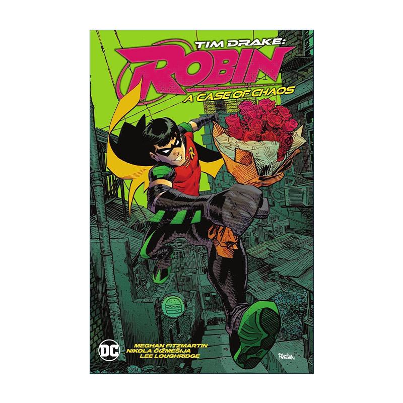 英文原版 Tim Drake Robin Vol.2 A Case of Chaos 提姆·德雷克 罗宾 卷二 一片混乱 DC漫画 Meghan Fitzmartin 进口英语原版书籍