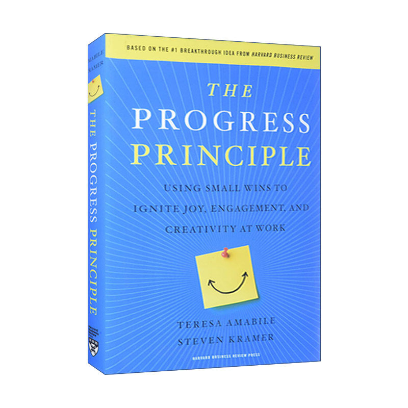英文原版 The Progress Principle 激发内驱力 以小小成功点燃工作激情与创造力 哈佛商业评论 精装 英文版 进口英语原版书籍