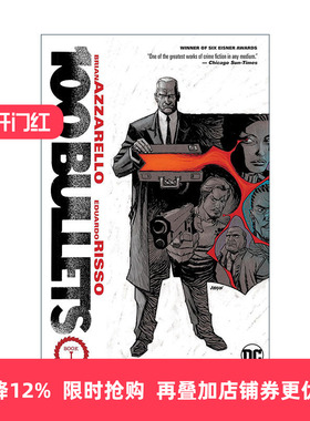 英文原版 100 Bullets Book One 100颗子弹 卷一 2024新版 DC漫画 布莱恩·阿扎瑞罗 英文版 进口英语原版书籍