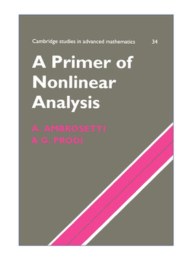A Primer of Nonlinear Analysis 非线性分析入门读本 剑桥高等数学研究系列进口原版英文书籍