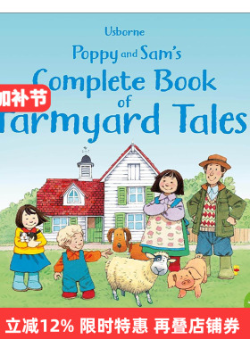 英文原版 Usborne Poppy and Sam‘s Complete Book of Farmyard Tales 尤斯伯恩趣味农场故事集精装 英文版 进口英语原版书籍