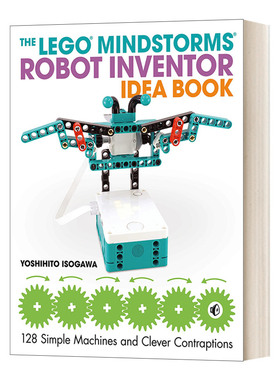 英文原版 The LEGO MINDSTORMS Robot Inventor Idea Book 乐高头脑风暴机器人发明家构思书 乐高技术 英文版 进口英语原版书籍