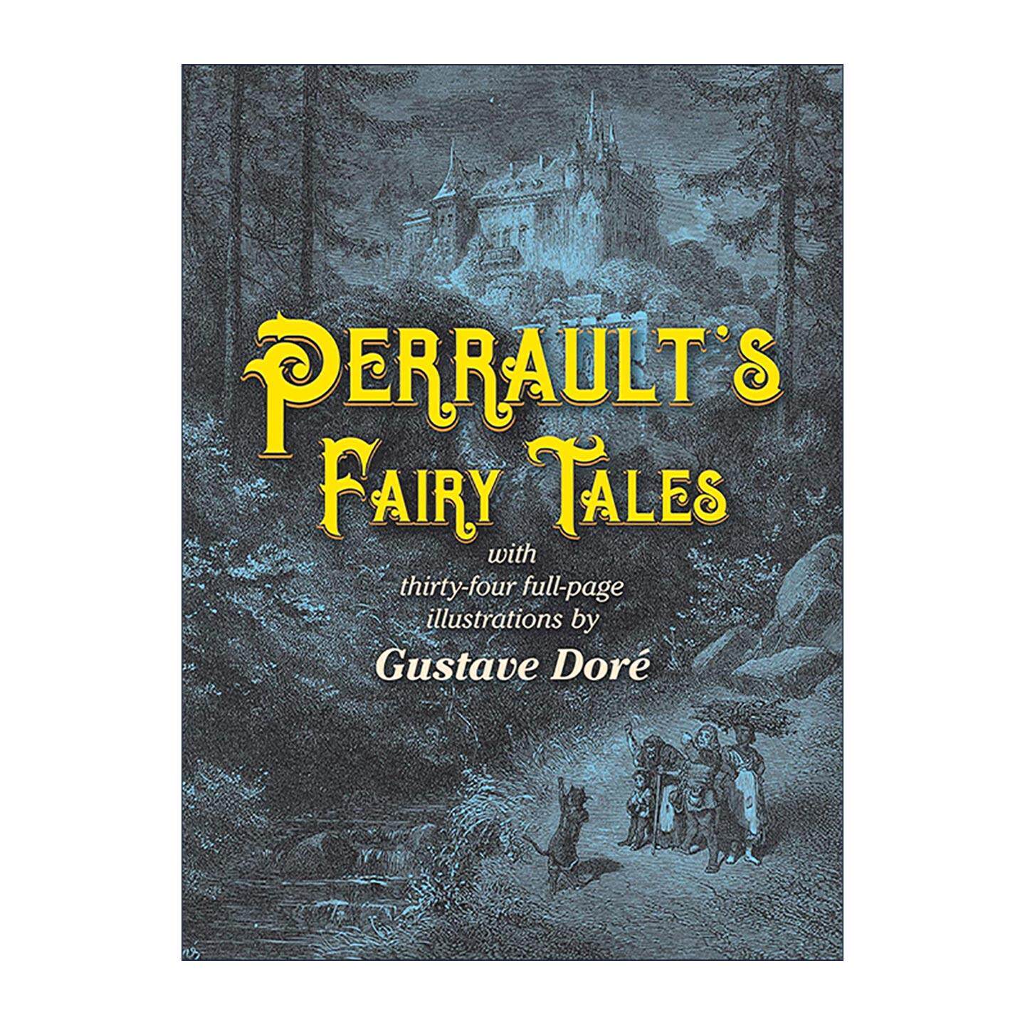 英文原版 Perrault's Fairy Tales Dover Children's Classics 夏尔·佩罗的童话故事集 英文版 进口英语原版书籍