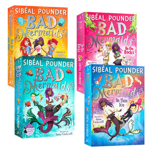 Bad Mermaids 坏美人鱼系列4册进口原版英文书籍