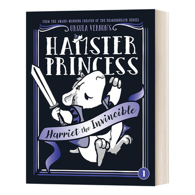 英文原版 Hamster Princess 01 仓鼠公主系列1 平装 儿童幽默漫画桥梁章节小说 青少年课外读物 中小学课外英语读物 英文版进口书