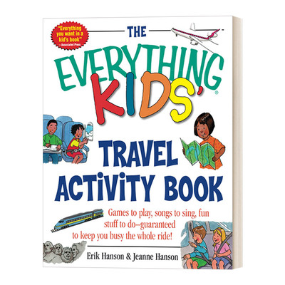 英文原版 The Everything Kids' Travel Activity Book 孩子的百宝箱 旅行活动书 英文版 进口英语原版书籍