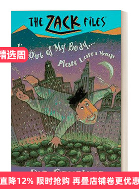 英文原版 The Zack Files 06 I'm out of My Body...Please Leave a Message 札克档案系列06 儿童冒险章节桥梁书 英文版 进口书籍