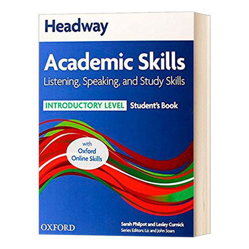 牛津学术英语学习技巧 听说 英文原版书 HEADWAY Introductory Academic Skills 英语听说专项训练 进口英语书籍 OUP Oxford