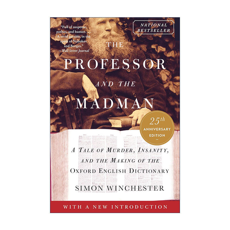 英文原版 The Professor and the Madman 教授与疯子 牛津英语词典诞生记 25周年版 西蒙温彻斯特 英文版 进口英语原版书籍