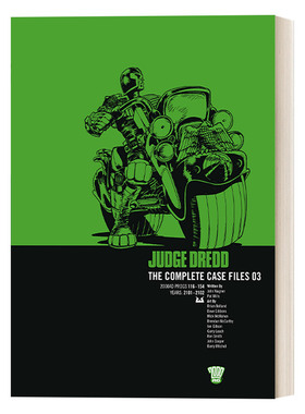 Judge Dredd Case File 3  特警判官 漫画合集#3进口原版英文书籍