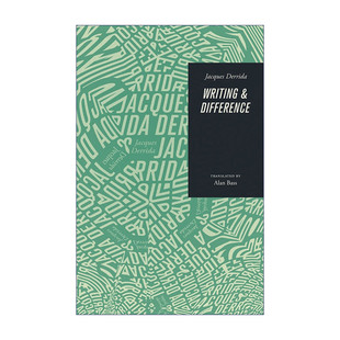 英文原版 Writing and Difference 写作与差异 Jacques Derrida雅克·德里达 英文版 进口英语原版书籍