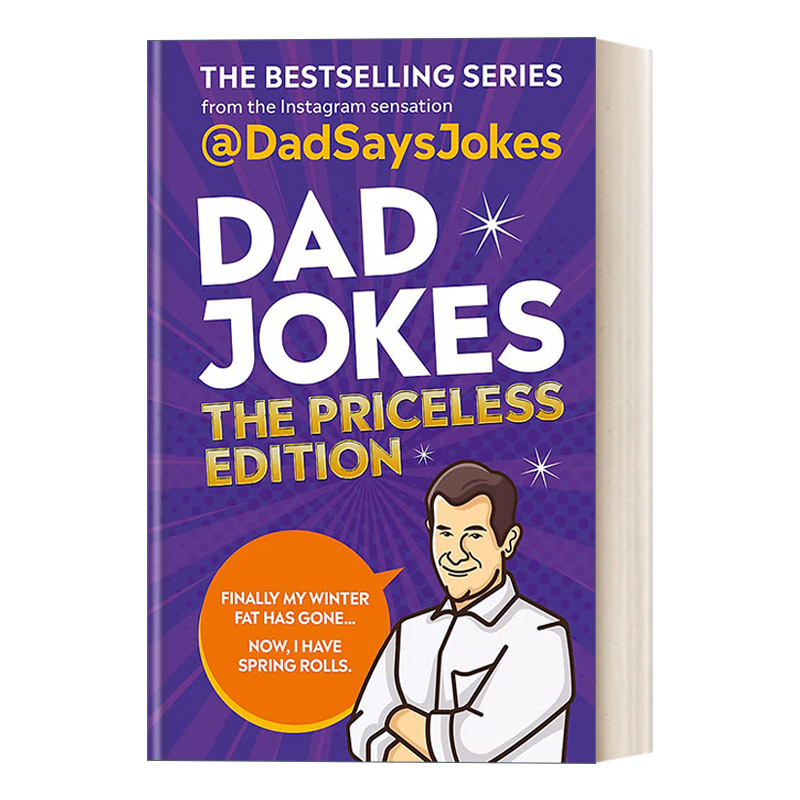 Dad Jokes: The Priceless Edition 爸爸的笑话 无价版 精装进口原版英文书籍