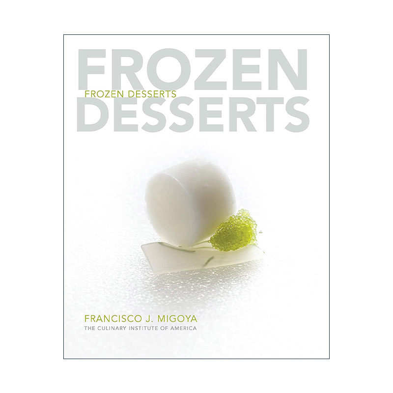 英文原版 Frozen Desserts 冷冻甜点 精装 美国烹饪学院 英文版 进口英语原版书籍