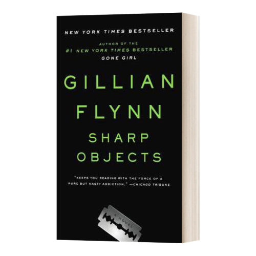 Sharp Objects 利器 惊悚恐怖推理小说 同名美剧原著 Gillian Flynn进口原版英文书籍