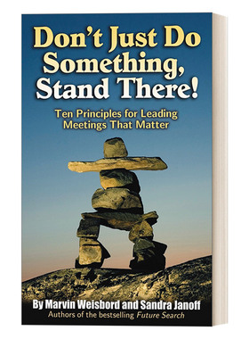 英文原版 Don't Just Do Something Stand There 别总是做点什么 就站在那里 领导重要会议的十项原则 Marvin Weisbord 英文版