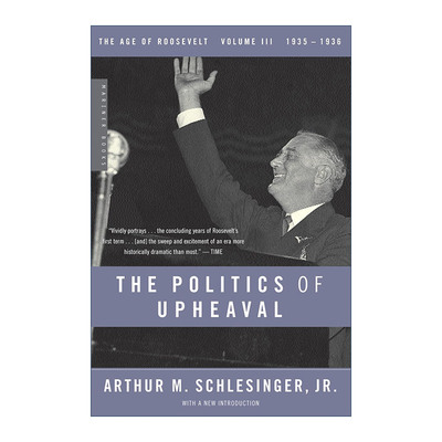 英文原版 The Politics of Upheaval 剧变的政治 1935—1936 罗斯福时代三部曲 小阿瑟·施莱辛格 英文版 进口英语原版书籍