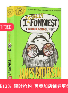 英文原版 I Totally Funniest 撞墙日记3 肯定是有趣的 精装 中学滑稽故事 英文版 进口英语原版书籍