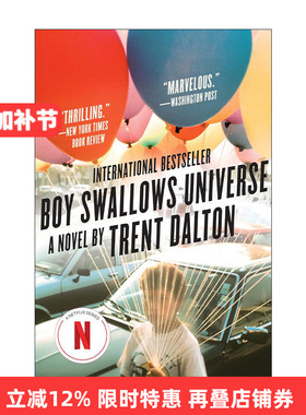 英文原版 Boy Swallows Universe 吞下宇宙的男孩 特伦特·戴顿 2019年澳大利亚年度图书大奖 英文版 进口英语原版书籍