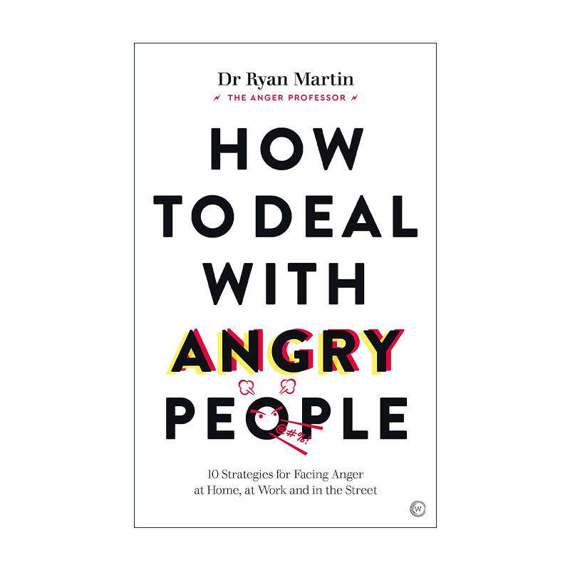 英文原版 How to Deal with Angry People 如何与易怒的人打交道 为什么我们会生气作者 英文版 进口英语原版书籍