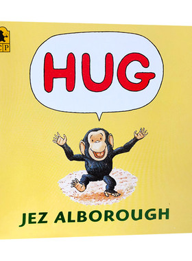 Hug 抱抱 妈妈的爱 格林威大奖作家Jez Alborough代表绘本 平装进口英文原版书籍