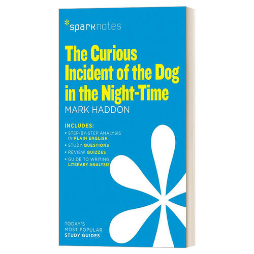英文原版 Curious Incident of the Dog in the Night-Time 深夜小狗神秘事件 文学导读系列 英文版 进口英语原版书籍