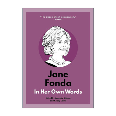 英文原版 Jane Fonda In Her Own Words 简·方达语录 奥斯卡金像奖女主角英文版 进口英语原版书籍