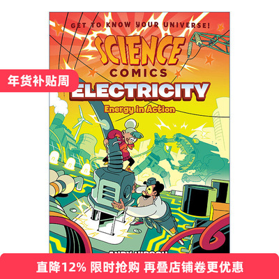 英文原版 Science Comics Electricity 叛徒2 电流 英文版 进口英语原版书籍