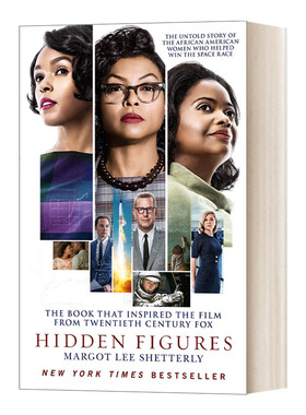 Hidden Figures 隐藏人物 Nasa无名英雄 电影封面版进口原版英文书籍
