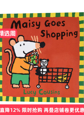 Maisy Goes Shopping 小鼠波波去购物 廖彩杏推荐童书  平装绘本进口原版英文书籍
