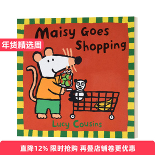 Maisy Goes Shopping 小鼠波波去购物 廖彩杏推荐童书  平装绘本进口原版英文书籍