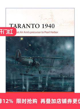 Taranto 1940 二战英军1940塔兰托袭击战 战争历史系列进口原版英文书籍