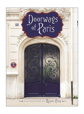 英文原版 Doorways of Paris 巴黎之门 旅游 INS摄影艺术图册 Raquel Puig 英文版 进口英语原版书籍