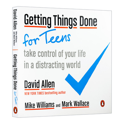 英文原版 Getting Things Done for Teens 搞定 让孩子远离忙乱的时间管理法 David Allen戴维·艾伦 英文版 进口英语原版书籍