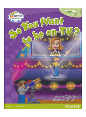 英文原版 Bright Readers L6 So You Want to Be on TV 小学英语分级阅读绘本6级 所以你想上电视 英文版 进口英语原版书籍