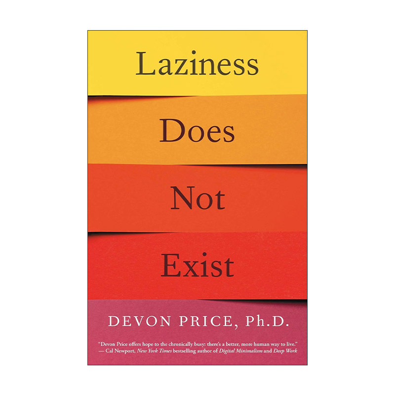 英文原版 Laziness Does Not Exist 懒惰并不存在 美国社会心理学家Devon Price 英文版 进口英语原版书籍