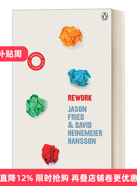ReWork 重来 : 更为简单有效的商业思维 贾森·弗里德 新版进口原版英文书籍