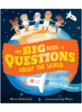 英文原版 My Big Book of Questions About the World 我的世界问题大书 含答案 精装 英文版 进口英语原版书籍