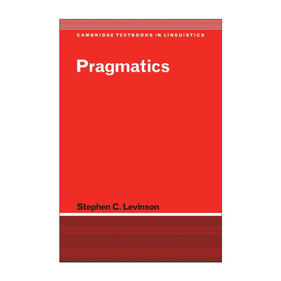 英文原版 Pragmatics 语用学 Stephen C.Levinson 剑桥语言学文本系列 英文版 进口英语原版书籍