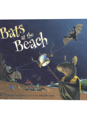 Bats at the Beach 海滩上的蝙蝠 精装绘本进口原版英文书籍
