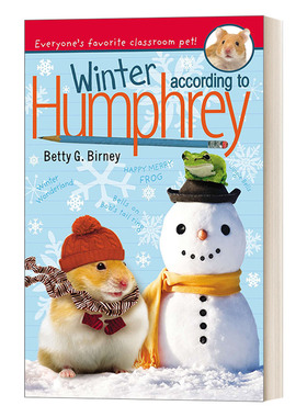 英文原版 Winter According to Humphrey 汉弗瑞的冬天 儿童校园动物小说 Betty G. Birney 英文版 进口英语原版书籍