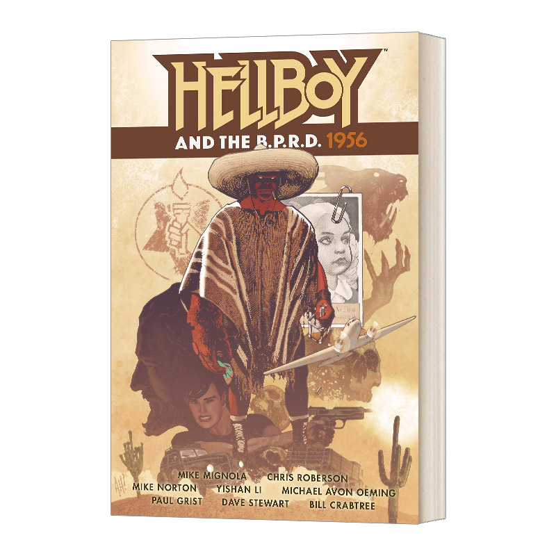 Hellboy and the B.P.R.D.: 1956 地狱男爵与超自然调查防御署 Dark Horse黑马漫画 Mike Mignola 进口原版英文书籍