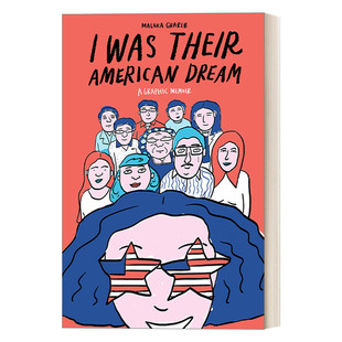 American 美国梦 Their 英文版 书籍 英文原版 Gharib Dream Was 阿拉伯美国图书奖 漫画回忆录 我是他们 进口英语原版 Malaka