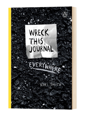 做了这本书 英文原版 Wreck This Journal Everywhere 创新从破坏开始 创意解放 欧美畅销书 进口原版英语书籍 Keri Smith