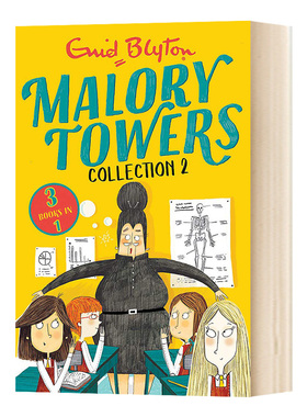 马洛里之塔4-6 英文原版 Malory Towers Collection 2 Books 4-6 英文版 进口英语书籍