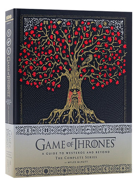 英文原版 Game of Thrones: A Guide to Westeros and Beyond冰与火之歌权力的游戏 维斯特洛完全官方指南 英文版