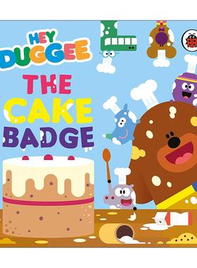 英文原版 Hey Duggee The Cake Badge 嗨道奇绘本 蛋糕奖章 纸板书 英文版 进口英语原版书籍